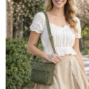 NWT Universal Thread Olive Green Utility Crossbody Purse